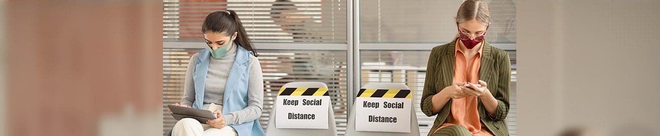 Keep Social Distancing Sign By Michigan Custom Signs
