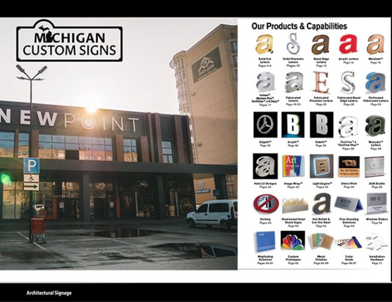 Custom Print and Sign Company in Michigan Customized Sign