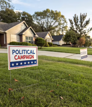 Yard signs